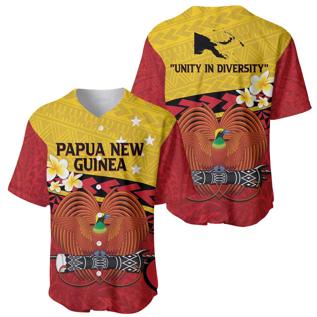 Papua New Guinea Independence Day Baseball Jersey Since 1975 Unity In Diversity