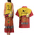 Papua New Guinea Independence Day Couples Matching Tank Maxi Dress and Hawaiian Shirt Since 1975 Unity In Diversity