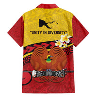 Papua New Guinea Independence Day Family Matching Off Shoulder Maxi Dress and Hawaiian Shirt Since 1975 Unity In Diversity