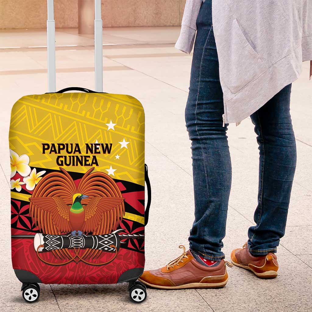 Papua New Guinea Independence Day Luggage Cover Since 1975 Unity In Diversity