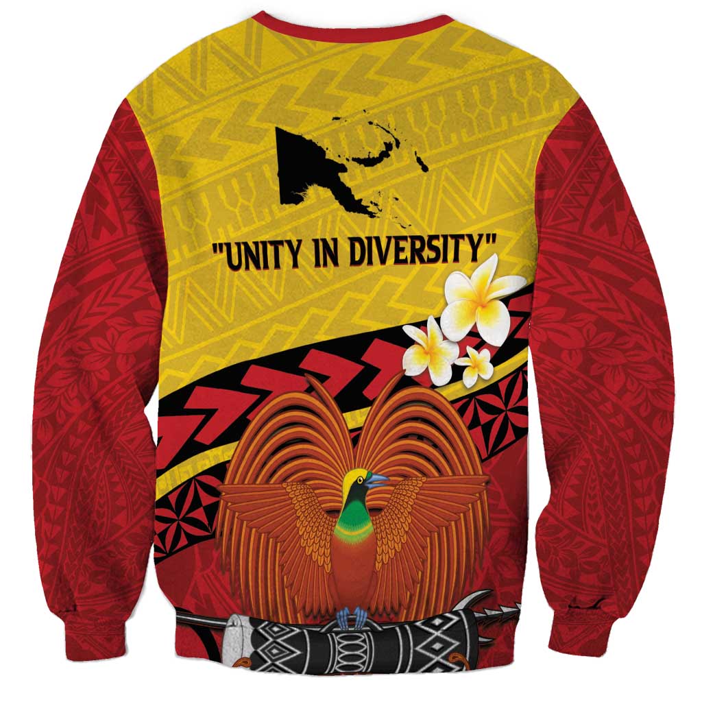 Papua New Guinea Independence Day Sweatshirt Since 1975 Unity In Diversity