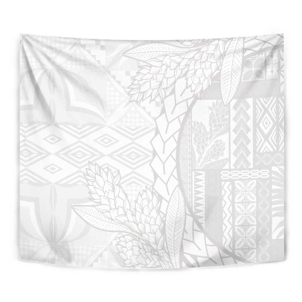 Samoa White Sunday Tapestry Lotu Tamaiti Siapo With Teuila