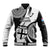 Fiji Rugby Baseball Jacket World Cup 2023 Go Champions Fijian Tapa Black Version LT14 Unisex Black - Polynesian Pride