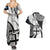 Custom Fiji Rugby Couples Matching Summer Maxi Dress and Hawaiian Shirt World Cup 2023 Go Champions Fijian Tapa Black Version LT14 - Polynesian Pride