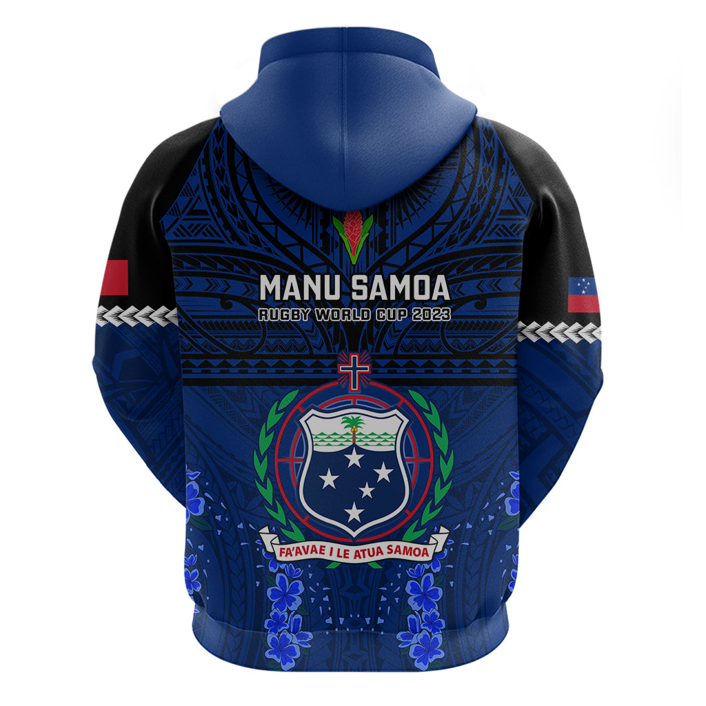 Samoa Rugby Hoodie World Cup 2023 Go Champions Manu Samoa LT14 - Polynesian Pride