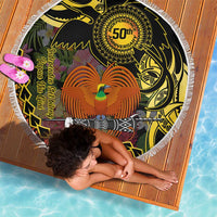 Papua New Guinea 50th Independence Anniversary Beach Blanket Independen Stet bilong Papua Niu Gini LT14