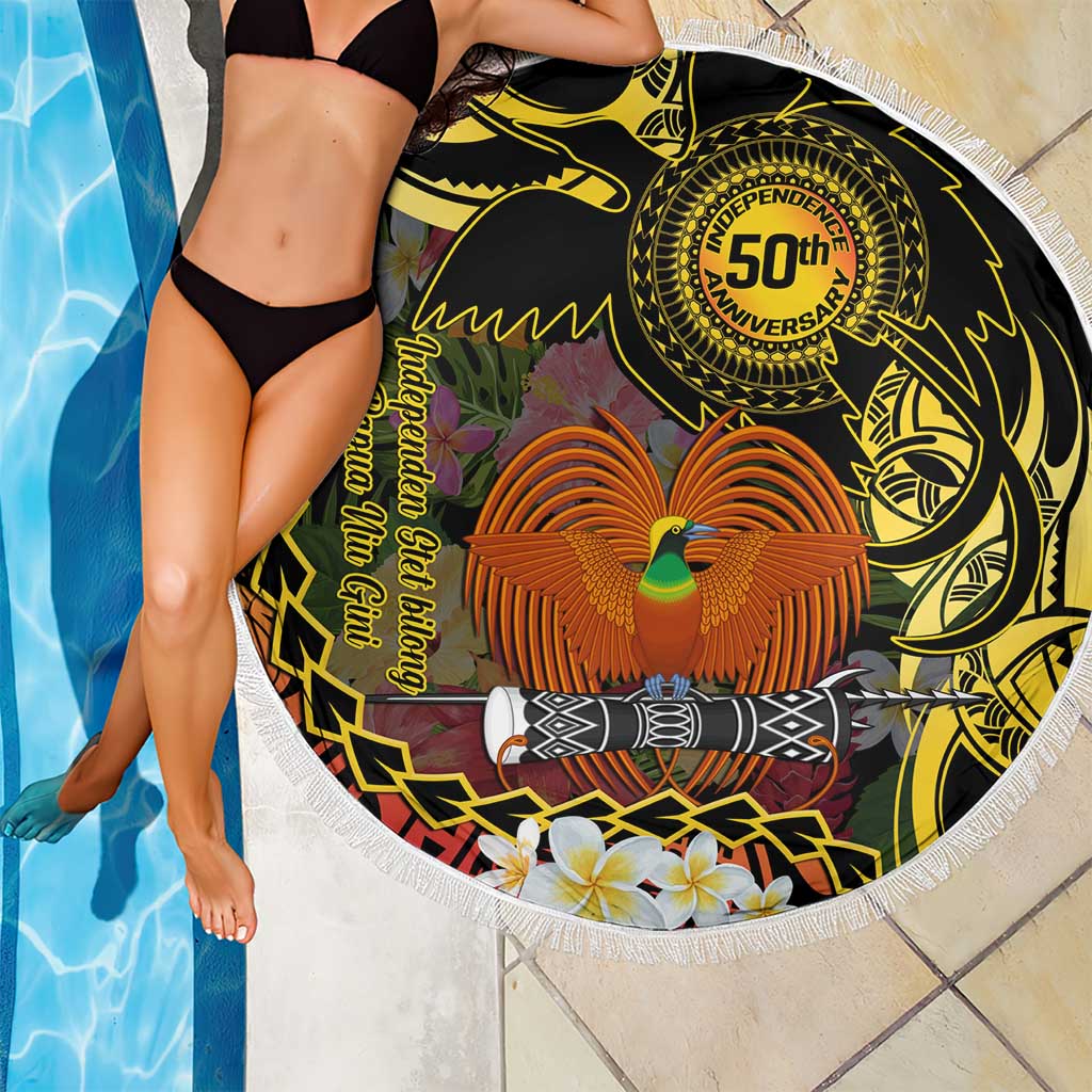 Papua New Guinea 50th Independence Anniversary Beach Blanket Independen Stet bilong Papua Niu Gini LT14