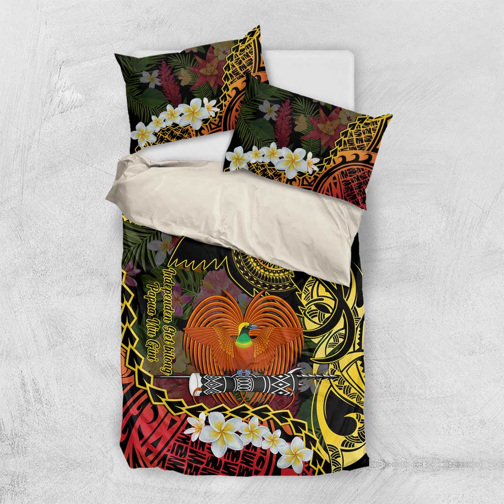 Papua New Guinea 50th Independence Anniversary Bedding Set Independen Stet bilong Papua Niu Gini LT14