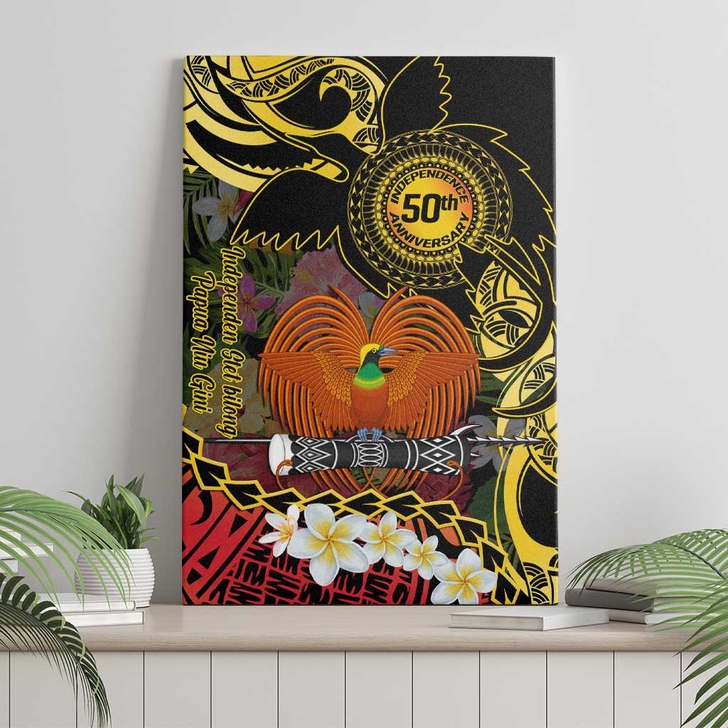 Papua New Guinea 50th Independence Anniversary Canvas Wall Art Independen Stet bilong Papua Niu Gini LT14