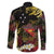 Papua New Guinea 50th Independence Anniversary Family Matching Off The Shoulder Long Sleeve Dress and Hawaiian Shirt Independen Stet bilong Papua Niu Gini LT14