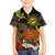 Papua New Guinea 50th Independence Anniversary Family Matching Off Shoulder Short Dress and Hawaiian Shirt Independen Stet bilong Papua Niu Gini LT14