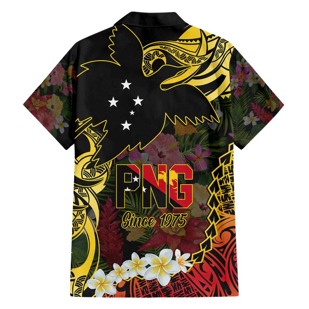 Papua New Guinea 50th Independence Anniversary Family Matching Short Sleeve Bodycon Dress and Hawaiian Shirt Independen Stet bilong Papua Niu Gini LT14 - Polynesian Pride