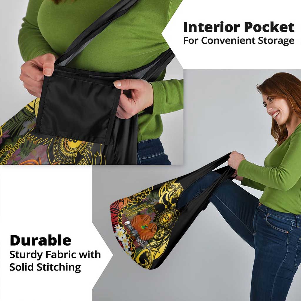 Papua New Guinea 50th Independence Anniversary Grocery Bag Independen Stet bilong Papua Niu Gini LT14