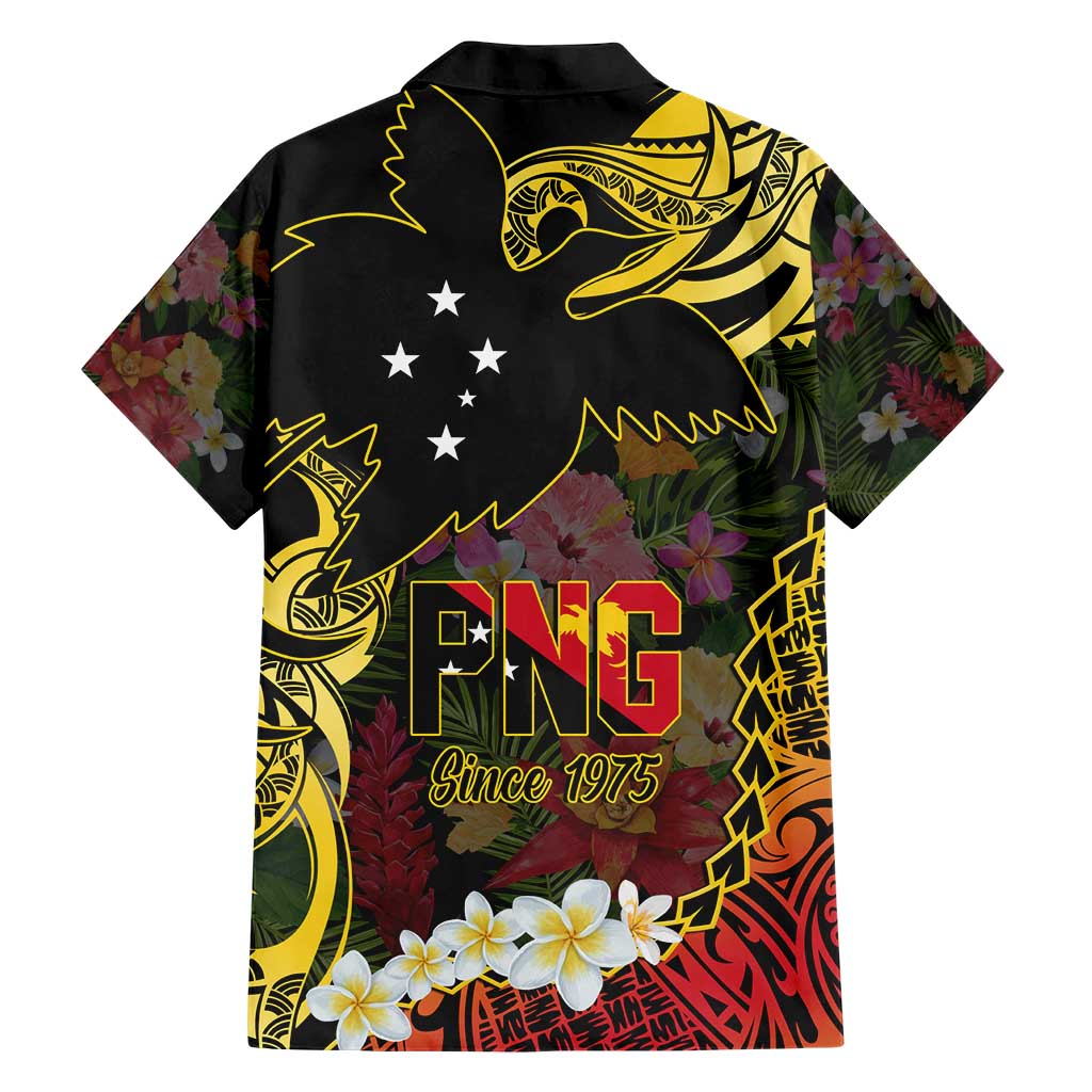 Papua New Guinea 50th Independence Anniversary Hawaiian Shirt Independen Stet bilong Papua Niu Gini LT14