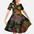 Papua New Guinea 50th Independence Anniversary Kid Short Sleeve Dress Independen Stet bilong Papua Niu Gini LT14