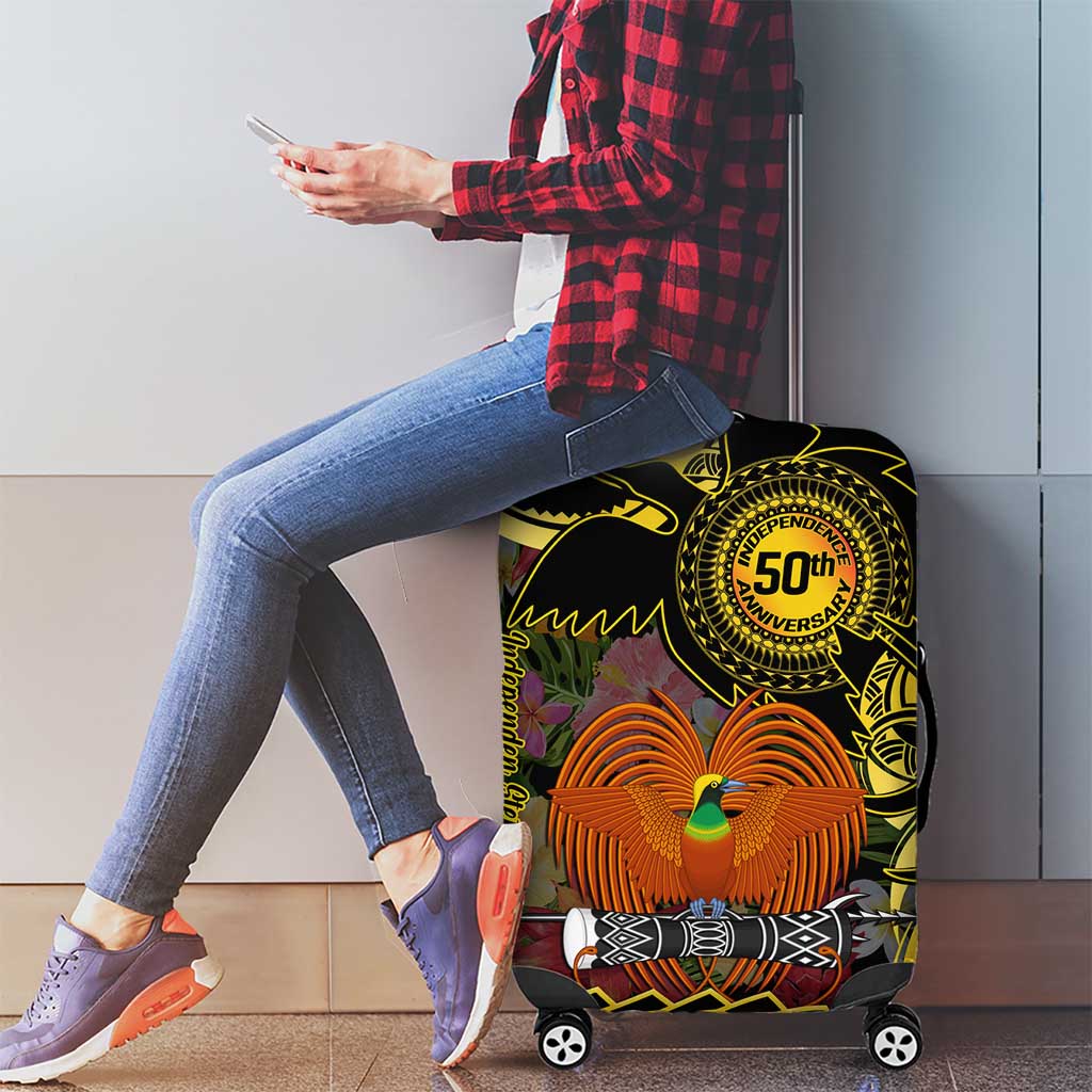 Papua New Guinea 50th Independence Anniversary Luggage Cover Independen Stet bilong Papua Niu Gini LT14