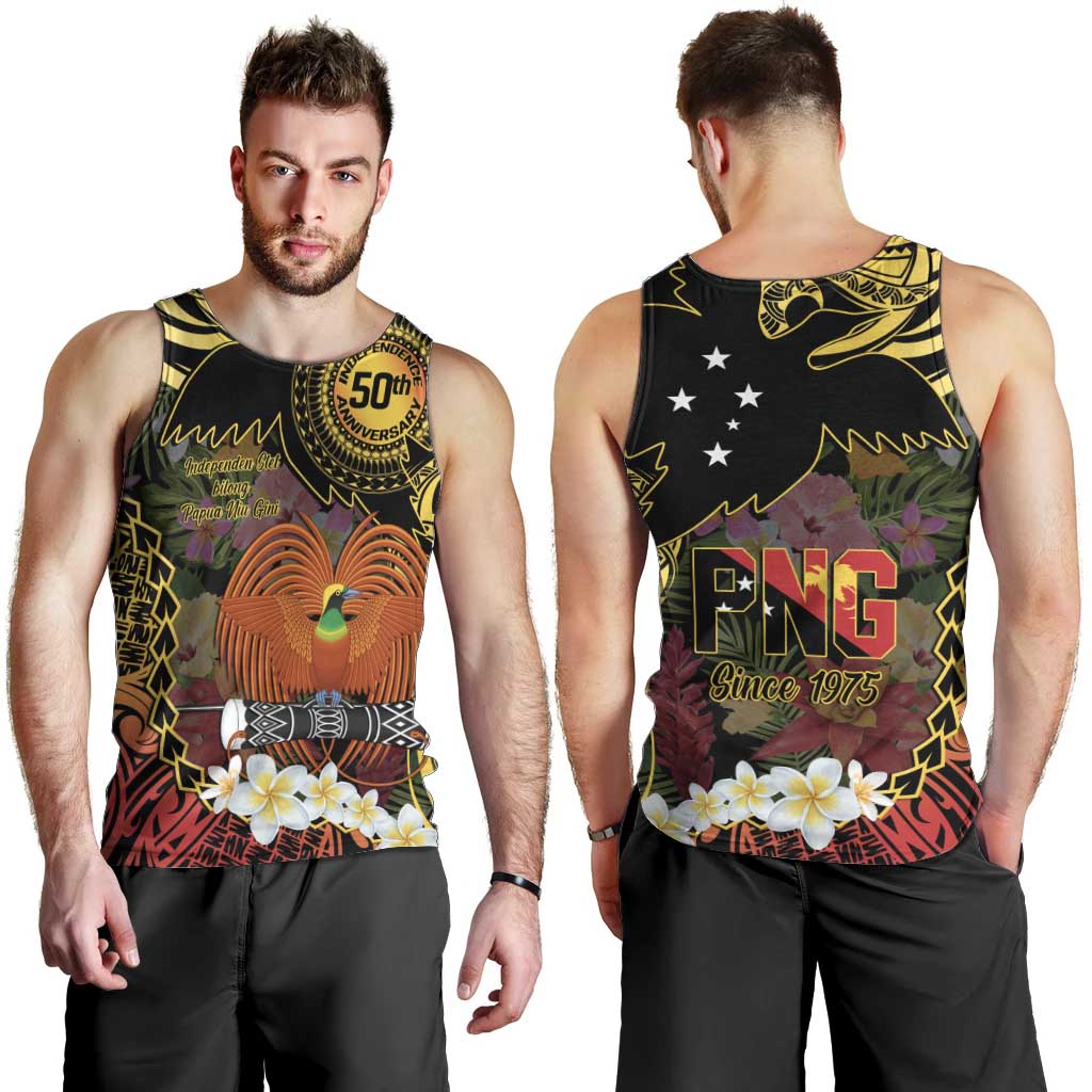 Papua New Guinea 50th Independence Anniversary Men Tank Top Independen Stet bilong Papua Niu Gini LT14
