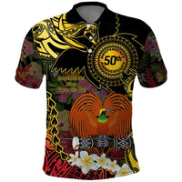 Papua New Guinea 50th Independence Anniversary Polo Shirt Independen Stet bilong Papua Niu Gini LT14