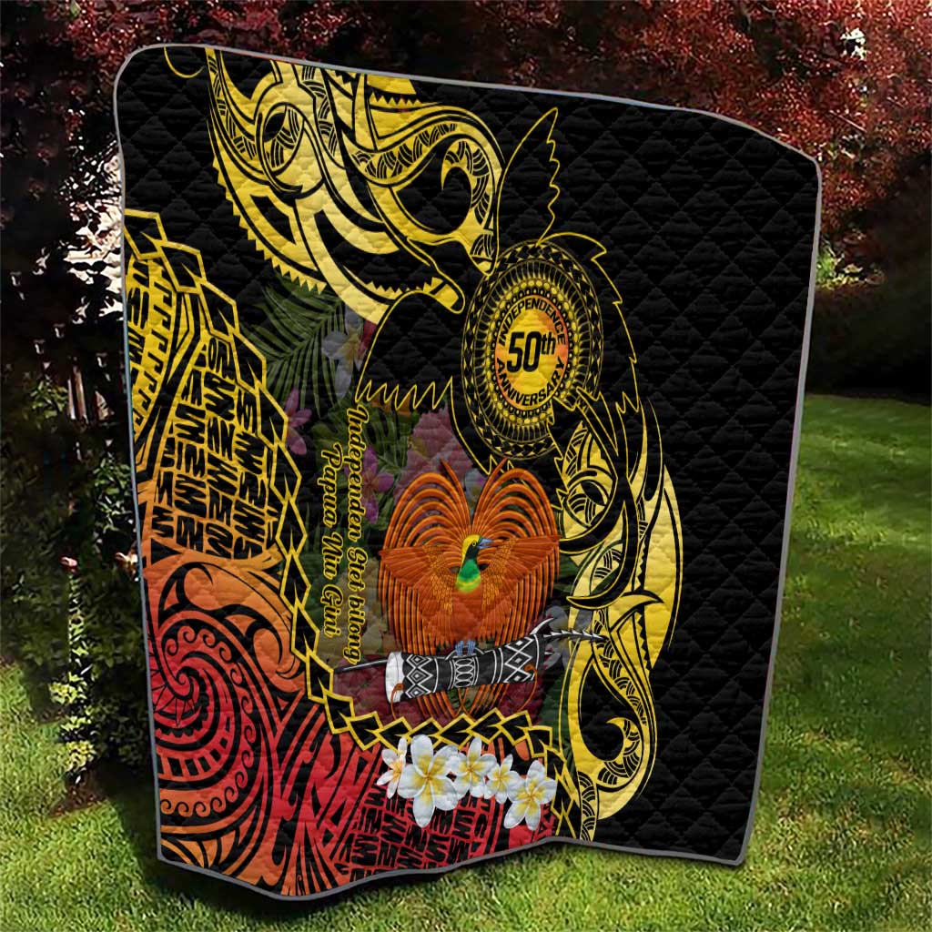 Papua New Guinea 50th Independence Anniversary Quilt Independen Stet bilong Papua Niu Gini LT14