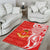 Personalised Kolisi Tonga Area Rug Mate Maa Tonga Ngatu Pattern - Polynesian Pride