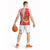 Personalised Kolisi Tonga Basketball Jersey Mate Maa Tonga Ngatu Pattern - Polynesian Pride
