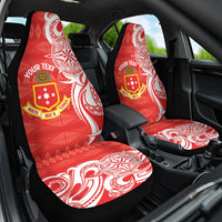 Personalised Kolisi Tonga Car Seat Cover Mate Maa Tonga Ngatu Pattern - Polynesian Pride