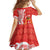 Personalised Kolisi Tonga Family Matching Short Sleeve Bodycon Dress and Hawaiian Shirt Mate Maa Tonga Ngatu Pattern - Polynesian Pride