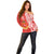 Personalised Kolisi Tonga Off Shoulder Sweater Mate Maa Tonga Ngatu Pattern - Polynesian Pride