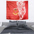 Personalised Kolisi Tonga Tapestry Mate Maa Tonga Ngatu Pattern - Polynesian Pride