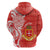 Personalised Kolisi Tonga Zip Hoodie Mate Maa Tonga Ngatu Pattern - Polynesian Pride