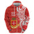 Personalised Kolisi Tonga Zip Hoodie Mate Maa Tonga Ngatu Pattern - Polynesian Pride