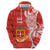 Personalised Kolisi Tonga Zip Hoodie Mate Maa Tonga Ngatu Pattern - Polynesian Pride