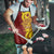 Personalised Tonga High School Apron THS Tongan Ngatu Pattern - Polynesian Pride
