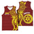 Personalised Tonga High School Basketball Jersey THS Tongan Ngatu Pattern - Polynesian Pride