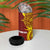 Personalised Tonga High School 4 in 1 Can Cooler Tumbler THS Tongan Ngatu Pattern - Polynesian Pride