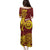 Personalised Tonga High School Family Matching Puletasi and Hawaiian Shirt THS Tongan Ngatu Pattern - Polynesian Pride