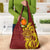 Personalised Tonga High School Grocery Bag THS Tongan Ngatu Pattern - Polynesian Pride