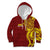 Personalised Tonga High School Kid Hoodie THS Tongan Ngatu Pattern - Polynesian Pride