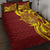 Personalised Tonga High School Quilt Bed Set THS Tongan Ngatu Pattern - Polynesian Pride