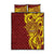 Personalised Tonga High School Quilt Bed Set THS Tongan Ngatu Pattern - Polynesian Pride