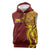 Personalised Tonga High School Sleeveless Hoodie THS Tongan Ngatu Pattern - Polynesian Pride