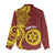 Personalised Tonga High School Women Casual Shirt THS Tongan Ngatu Pattern - Polynesian Pride