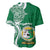 Personalised Liahona - Saineha High School Baseball Jersey Tongan Ngatu Pattern - Polynesian Pride