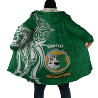 Personalised Liahona - Saineha High School Cloak Tongan Ngatu Pattern - Polynesian Pride