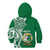 Personalised Liahona - Saineha High School Kid Hoodie Tongan Ngatu Pattern - Polynesian Pride