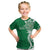 Personalised Liahona - Saineha High School Kid T Shirt Tongan Ngatu Pattern - Polynesian Pride