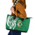 Personalised Liahona - Saineha High School Leather Tote Bag Tongan Ngatu Pattern - Polynesian Pride