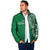 Personalised Liahona - Saineha High School Padded Jacket Tongan Ngatu Pattern - Polynesian Pride