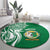 Personalised Liahona - Saineha High School Round Carpet Tongan Ngatu Pattern - Polynesian Pride