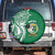 Personalised Liahona - Saineha High School Spare Tire Cover Tongan Ngatu Pattern - Polynesian Pride